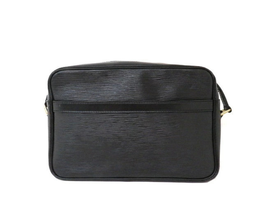 LOUIS VUITTON Trocadero Shoulder Bag Epi Noir Black